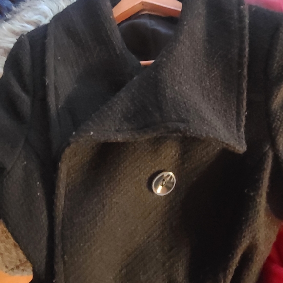 Sz M 3/4 Wool double breast coat - Picture 8 of 8